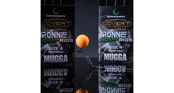 GARDNER - Náväzec Ronnie Boom Rig Bez protihrotu veľ. 4 3 ks