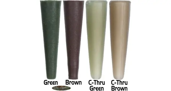 GARDNER - Prevleky Covert Tail Rubbers C-Thru Green 12 ks