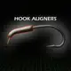 GARDNER - Rovnátka na háčik Covert Hook Aligner Large C-Tru Brown 10 ks