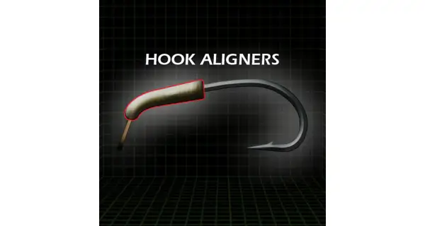 GARDNER - Rovnátka na háčik Covert Hook Aligner Small C-Tru Brown 10 ks