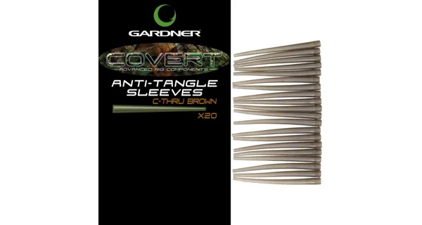 GARDNER - Rukávky proti zamotaniu Covert A/T Sleeves C-Thru Green 20 ks