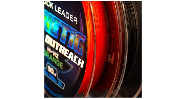 GARDNER - Šokový vlasec Kinetic Outreach Shock Leader 0,26 mm 50 lb 50 m Orange