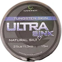 GARDNER - Splietaná šnúra Ultra Sink Tungsten 11,3 kg 15 m Natural Silt