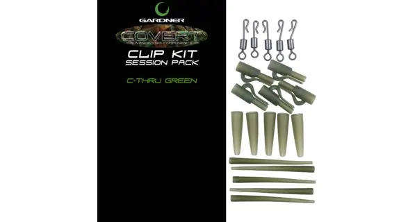 GARDNER - Systém na bočnú záťaž Covert Clip Kit Pack C-Thru Brown