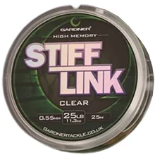 GARDNER - Vlasec Stiff-Link 0,47 mm 6,8 kg 15 m Clear