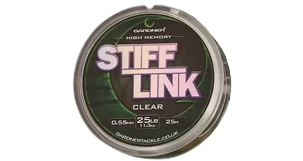 GARDNER - Vlasec Stiff-Link 0,55 mm 11,3 kg 25 m Clear