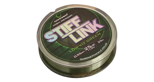 GARDNER - Vlasec Stiff-Link 0,55 mm 11,3 kg 25 m Green