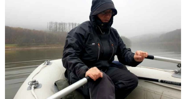 GEOFF ANDERSON - Bunda Dozer 6 + nohavice Urus 6 čierna veľ. S