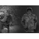 GEOFF ANDERSON - Bunda Hoody 3 čierna/camo veľ. 2XL