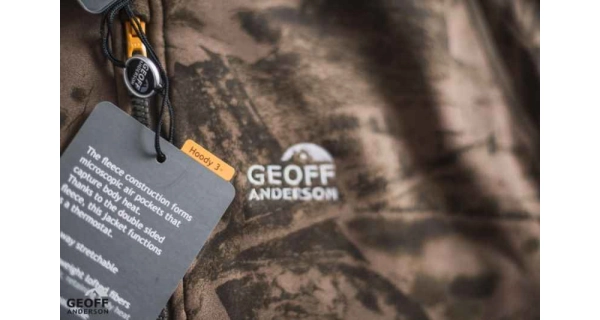 GEOFF ANDERSON - Bunda Hoody 3 Leaf veľ. L