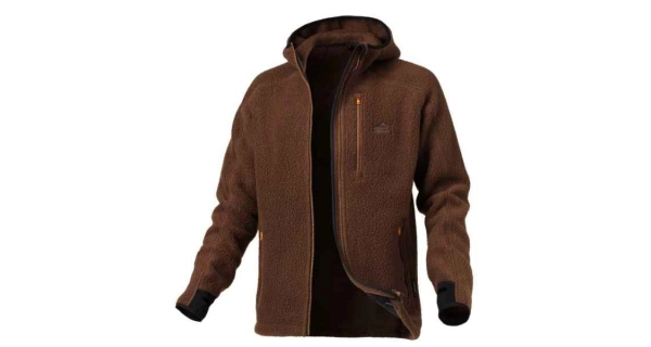 GEOFF ANDERSON - Bunda s kapucňou Teddy hnedá veľ. L