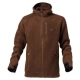 GEOFF ANDERSON - Bunda s kapucňou Teddy hnedá veľ. L