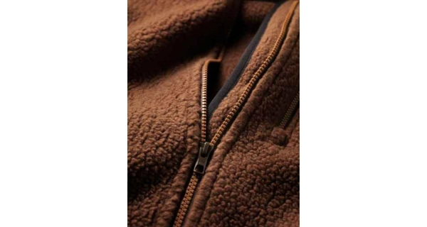 GEOFF ANDERSON - Bunda s kapucňou Teddy hnedá veľ. L