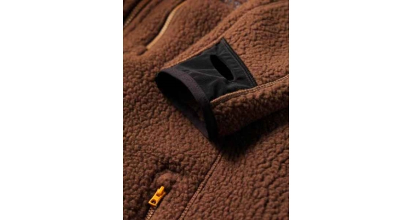 GEOFF ANDERSON - Bunda s kapucňou Teddy hnedá veľ. L