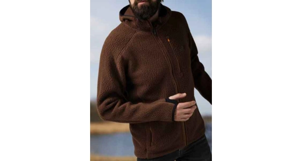 GEOFF ANDERSON - Bunda s kapucňou Teddy hnedá veľ. L