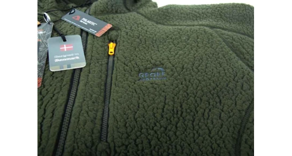 GEOFF ANDERSON - Bunda s kapucňou Teddy zelená veľ. XL