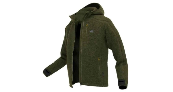 GEOFF ANDERSON - Bunda s kapucňou Teddy zelená veľ. XL