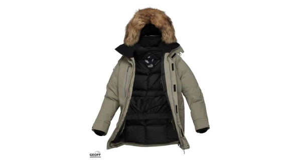 GEOFF ANDERSON - Bunda Usque Down Parka Brindle veľ. 3XL