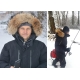 GEOFF ANDERSON - Bunda Usque Down Parka Pirate Black veľ. 3XL