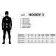 GEOFF ANDERSON - Bunda z mikro fleece Hoody 3 čierna veľ. L
