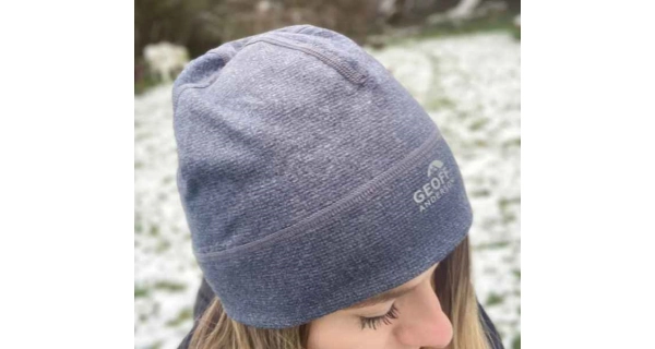 GEOFF ANDERSON - Čiapka WizWool Beanie sivá
