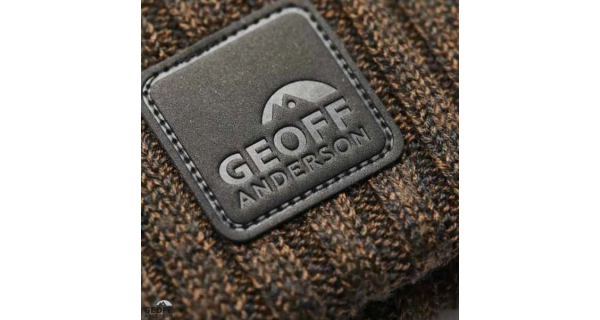 GEOFF ANDERSON - Čiapka WizWool Njal Beanie hnedá