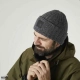 GEOFF ANDERSON - Čiapka WizWool Njal Beanie sivá