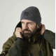 GEOFF ANDERSON - Čiapka WizWool Njal Beanie sivá