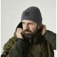 GEOFF ANDERSON - Čiapka WizWool Njal Beanie sivá