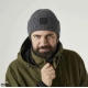 GEOFF ANDERSON - Čiapka WizWool Njal Beanie sivá