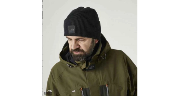 GEOFF ANDERSON - Čiapka WizWool Roar Beanie čierna