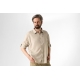 GEOFF ANDERSON - Košeľa s dlhým rukávom Ezmar Light Khaki veľ. 2XL