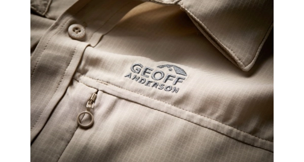 GEOFF ANDERSON - Košeľa s dlhým rukávom Ezmar Light Khaki veľ. 2XL