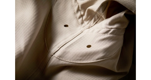 GEOFF ANDERSON - Košeľa s dlhým rukávom Ezmar Light Khaki veľ. L