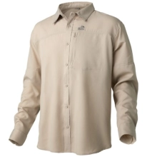 GEOFF ANDERSON - Košeľa s dlhým rukávom Ezmar Light Khaki veľ. XL