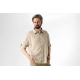 GEOFF ANDERSON - Košeľa s dlhým rukávom Ezmar Light Khaki veľ. XL