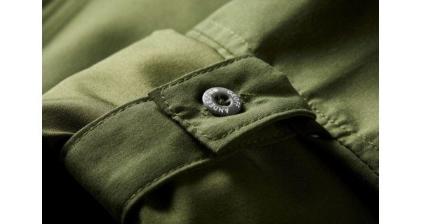 GEOFF ANDERSON - Košeľa s dlhým rukávom Ezmar Mid Weight Soft Zelená veľ. 2XL