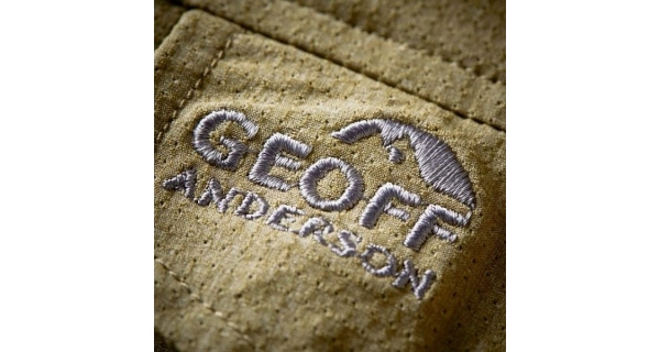 GEOFF ANDERSON - Košeľa Zulo II dlhý rukáv zelená veľ. S