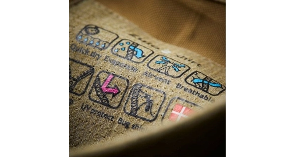 GEOFF ANDERSON - Košeľa Zulo II dlhý rukáv zelená veľ. S