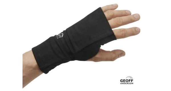 GEOFF ANDERSON - Manžetové rukavice CuFF Warmer Čierne