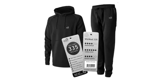 GEOFF ANDERSON - Mikina s kapucou WizWool 335 + Teplákové nohavice veľ. 3XL