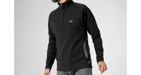 GEOFF ANDERSON - Mikina WizWool 335 Čierna veľ. 3XL