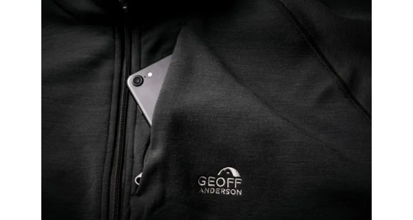 GEOFF ANDERSON - Mikina WizWool 335 Čierna veľ. 3XL