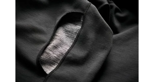 GEOFF ANDERSON - Mikina WizWool 335 Čierna veľ. 3XL