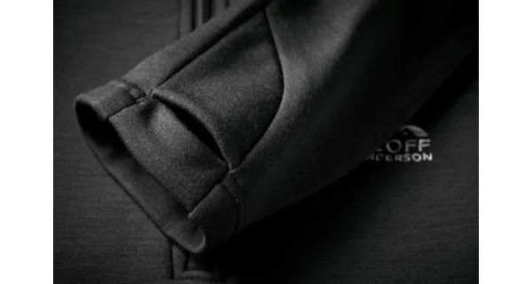 GEOFF ANDERSON - Mikina WizWool 335 Čierna veľ. 3XL