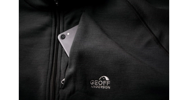 GEOFF ANDERSON - Mikina WizWool 335 Čierna veľ. XL