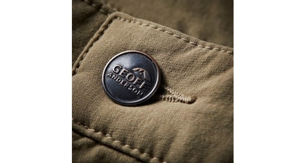 GEOFF ANDERSON - Nohavice Roxxo zelené veľ. 3XL