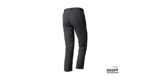 GEOFF ANDERSON - Nohavice ZipZone Light čierne veľ. 4XL