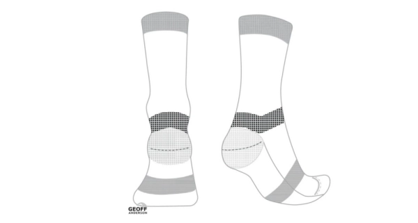 GEOFF ANDERSON - Ponožky WizWool Light Weight Šedé veľ. 44-47