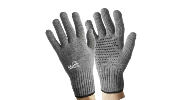 GEOFF ANDERSON - Rukavice Corespun Merino šedé